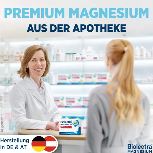 Biolectra Magnesium 400 mg ultra 20 Kapseln