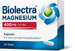 Biolectra Magnesium 400 mg ultra 20 Kapseln
