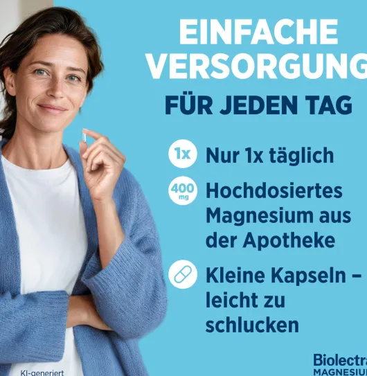Biolectra Magnesium 400 mg ultra 20 Kapseln