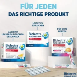 Biolectra Magnesium 400 mg ultra Direct Orangengeschmack 20 Pellets