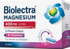 Biolectra Magnesium 400 mg ultra 3-Phasen-Depot 30 Tabletten