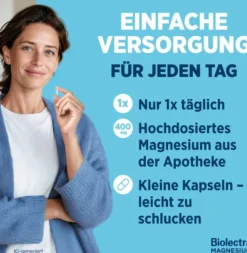 Biolectra Magnesium 400 mg ultra 100 Kapseln