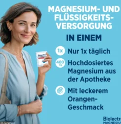 Biolectra Magnesium 400 mg ultra Trinkgranulat Orangengeschmack 40 Stück