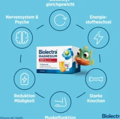 Biolectra Magnesium 400 mg ultra Trinkgranulat Orangengeschmack 40 Stück