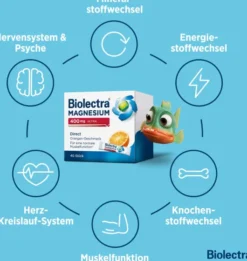 Biolectra Magnesium 400 mg ultra Direct Orangengeschmack 40 Pellets