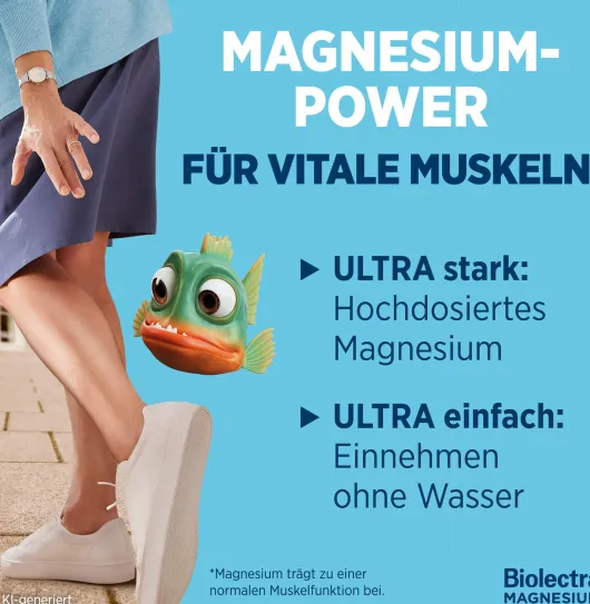Biolectra Magnesium 400 mg ultra Direct Orangengeschmack 100 Pellets
