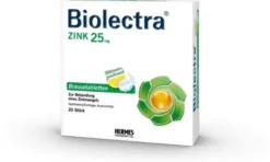 Biolectra Zink 25 mg Brausetabletten Zitronengeschmack 20...