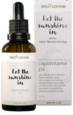 Bioloving Liquidvitamin D3 50 ml Flüssigkeit zum Einnehmen