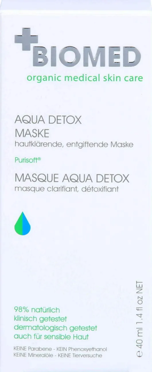 Biomed Aqua Detox Entgiftende Gesichtsmaske 40 ml