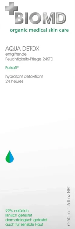 Biomed Aqua Detox 24 Stunden Gesichtspflege 50 ml Creme