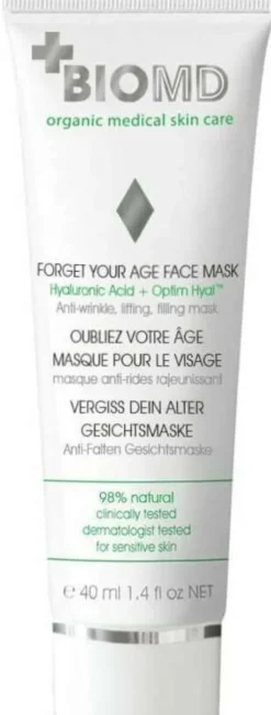 Biomed Vergiss Dein Alter Anti-Aging Gesichtsmaske 40 ml