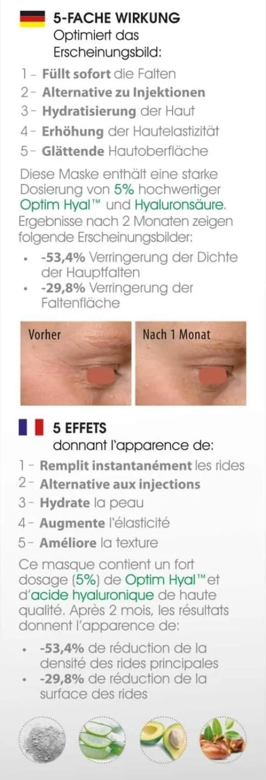 Biomed Vergiss Dein Alter Anti-Aging Gesichtsmaske 40 ml