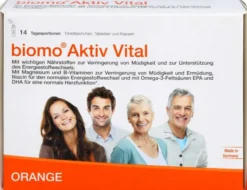 Biomo Aktiv Vital Trinkflaschen 14-Tagesportionen