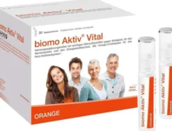 Biomo Aktiv Vital Trinkflaschen 30 Tagesportionen
