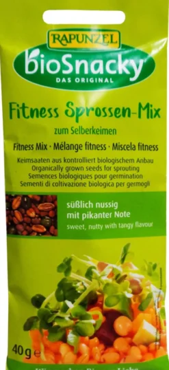 Biosnacky Fitness Sprossenmischungsamen 40 G