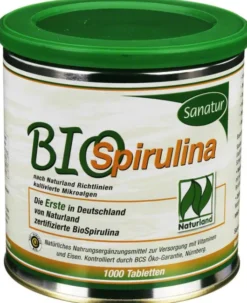 Biospirulina Aus Ökologischer Aquakultur Tabletten 1000 Tabletten