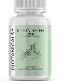 Biotanicals Biotin Selen Zink Kapseln 120 Kapseln