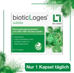 Bioticloges Subtilis 15 Kapseln