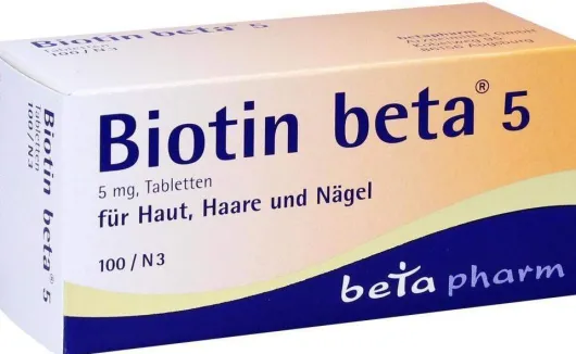 Biotin Beta 5 100 Tabletten