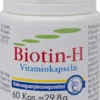 Biotin H 60 Vitaminkapseln