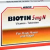 Biotin 5 mg N 150 Tabletten