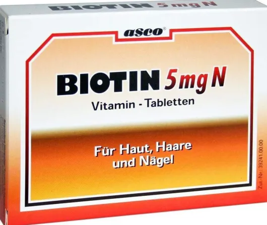 Biotin 5 mg N 150 Tabletten