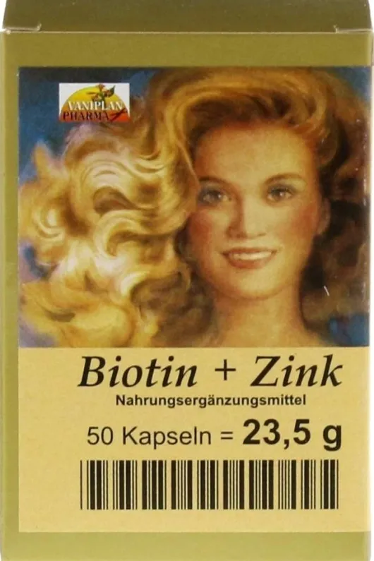 Biotin Plus Zink 50 Haarkapseln