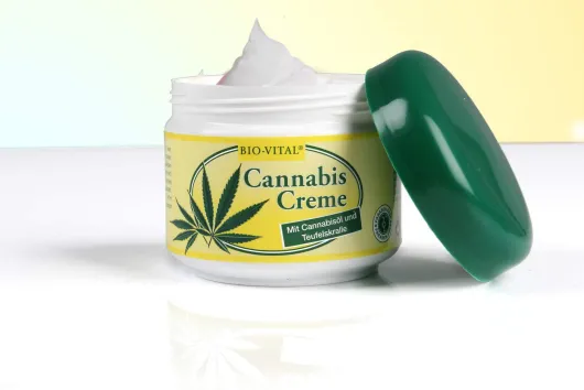 Bio-Vital Cannabis Creme mit Cannabisöl und Teufelskralle 125 ml