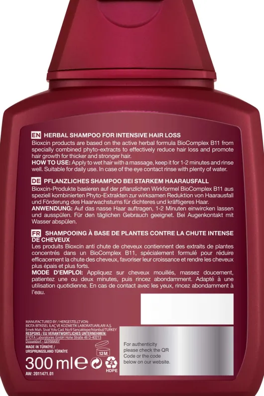 Bioxcin Forte Shampoo 300 ml