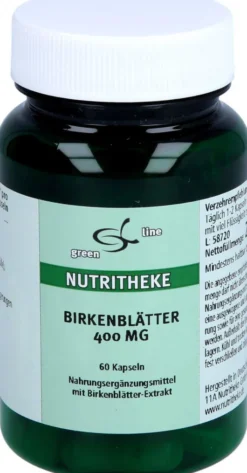 Birkenblätter 400 mg 60 Kapseln