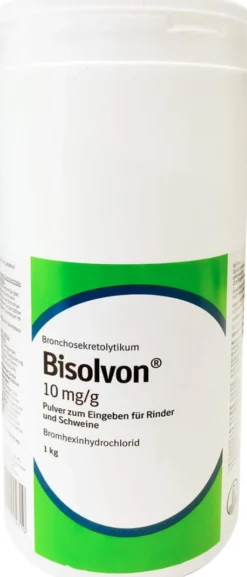 Bisolvon Für Rinder und Schweine 1000 G Pulver