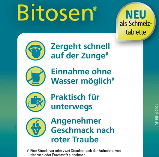 Bitosen 20 mg 2 x 30 Schmelztabletten