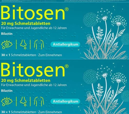 Bitosen 20 mg 2 x 30 Schmelztabletten