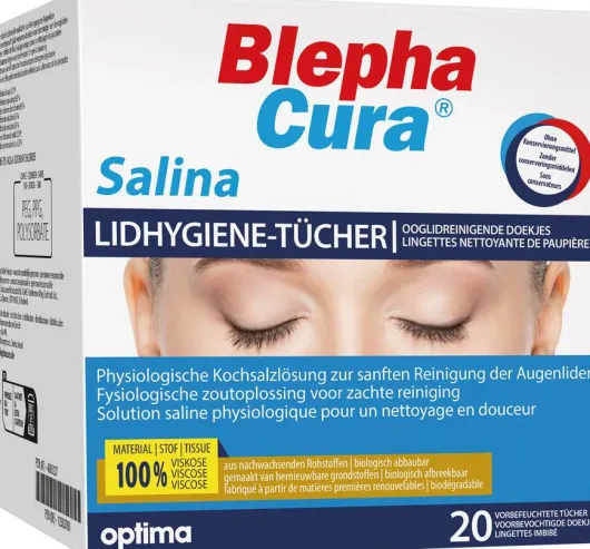 Blepha Cura Salina Lidhygiene-Tücher 20 Stück
