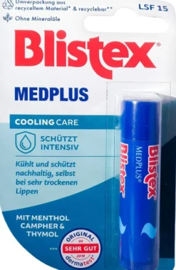 Blistex Medplus Stick Ohne Mineralöl