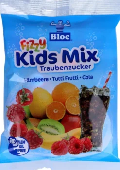 Bloc Traubenzucker Fizzy Kids Mix Btl.75 G