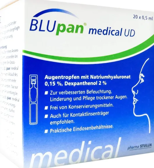 Blupan Medical Ud Augentropfen 20 X 0.5 ml Augentropfen