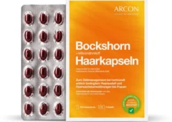 Bockshorn und Mikronährstoff Haarkapseln 180 Stück