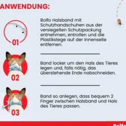Bolfo Flohschutzband braun für Katzen und kleine Hunde 1 Stück