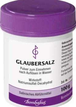 Bombastus Glaubersalz 100 g Pulver
