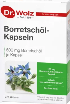 Borretschöl Kapseln Dr.Wolz 60 Stück