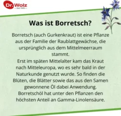 Borretschöl Kapseln Dr.Wolz 60 Stück