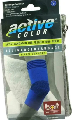 Bort Activecolor Ellenbogenbandage Small Blau 1 Stück