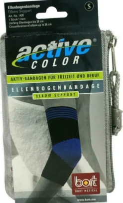 Bort Activecolor Ellenbogenbandage Small Schwarz 1 Stück