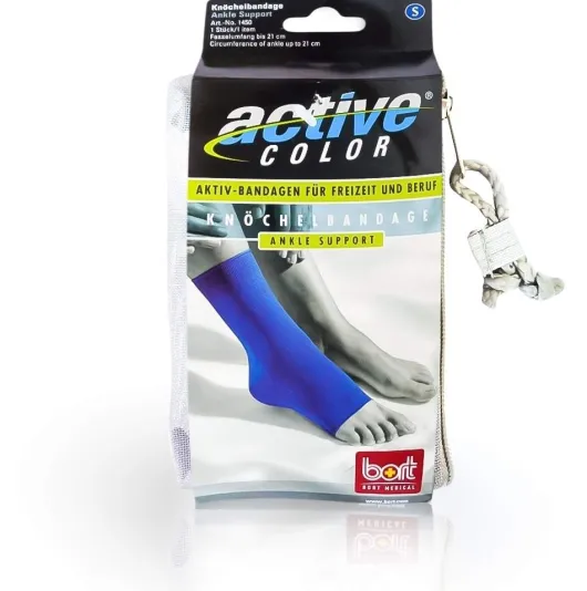 Bort Activecolor Knöchelbandage Small Blau