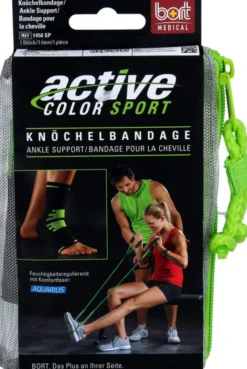 Bort Activec Sport Knöchelbandage Schwarz Grau Gr. S 1 Stück