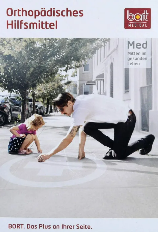 Bort Activemed Ellenbogenbandage L Hautfarben 1 Stück