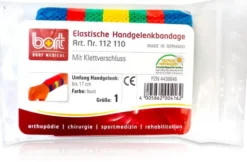 Bort Handgelenkbandage Gr.1 Bunt Mit Klettverschluss