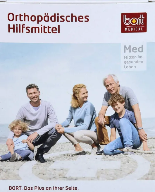 Bort Kubital Ellenbogen-Polster-Bandage Xxl Blau 1 Stück