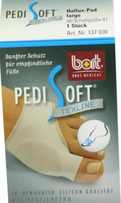 Bort Pedisoft Texline Hallux Pad Large 1 Stück
